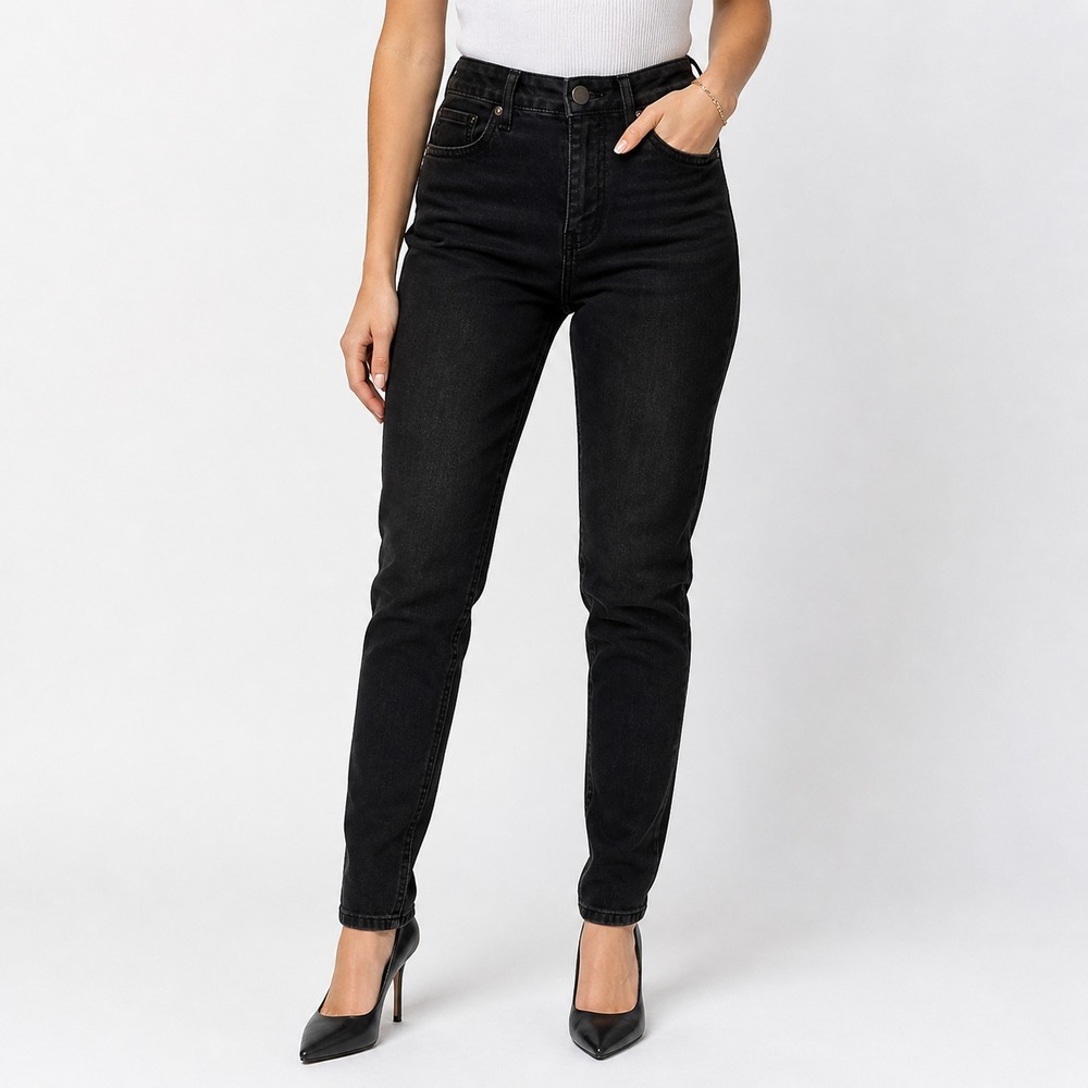 Abound Be Responsible Skinny Jeans Women's Size 25 Black High-Rise Stretch Denim